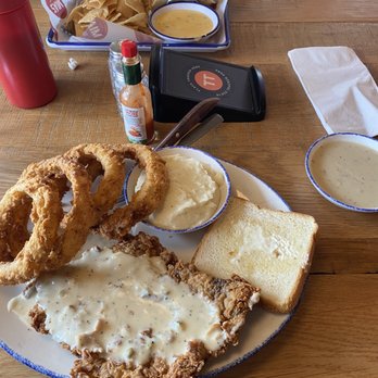 Mia's Table - Chicken Fried Steak Platter, Pulled Pork Tacos - American Near Me - Shenandoah, Texas Mia's Table - Chicken Fried Steak Platter, Pulled Pork Tacos - American Near Me - Shenandoah, Texas