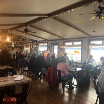 Dildo Brewing - Kind of a busy time for lunch. Not a lot of tables in general but there is our door patio/ deck if weather nice enough. - Brewpubs Near Me - Dildo, Newfoundland and Labrador