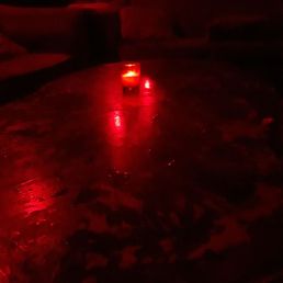 Madame X table art in red tehehe Madame X table art in red tehehe