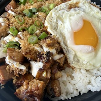 The Baker’s Son - Pork belly with rice and sunny side up - Filipino Near Me - Kissimmee, Florida The Baker’s Son - Pork belly with rice and sunny side up - Filipino Near Me - Kissimmee, Florida