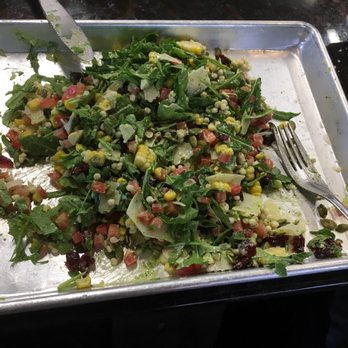 Fork & Fig - Salad served on a tray. - Burgers Near Me - Albuquerque, New Mexico
