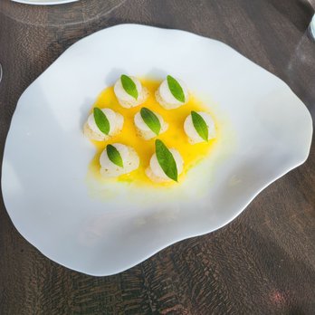 Peak with Priceless Restaurant & Bar - Fluke crudo - New American Near Me - New York, New York Peak with Priceless Restaurant & Bar - Fluke crudo - New American Near Me - New York, New York