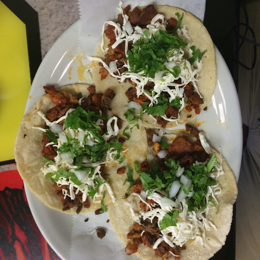 Bibi's Restaurant & Bar - 3 Pork tacos con queso from Bibi's - Mexican Near Me - Milford, Delaware