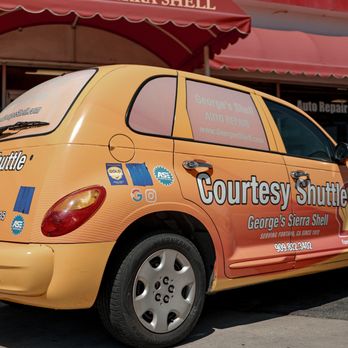 George's Sierra Shell - Don't forget to utilize the complimentary shuttle service at Georges Sierra Shell - your convenience is our priority! - Gas Stations Near Me - Fontana, California