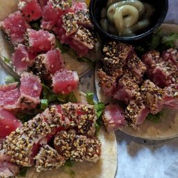 Ahi tacos