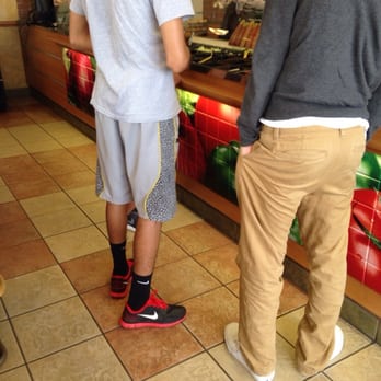 Subway - two men standing at a counter in a subway - Sandwiches Near Me - Fort Worth, Texas Subway - two men standing at a counter in a subway - Sandwiches Near Me - Fort Worth, Texas