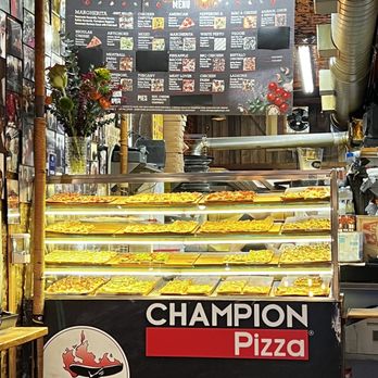Champion Pizza - Inside - Pizza Near Me - Astoria, New York