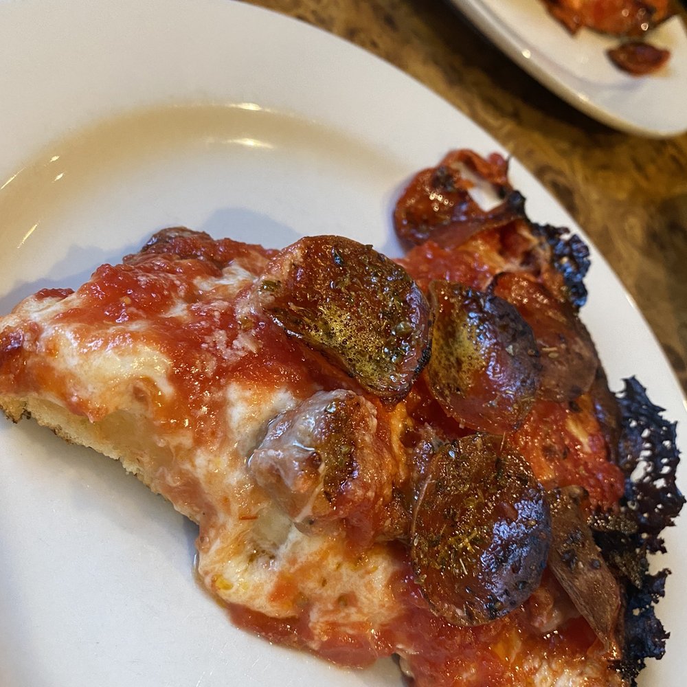 Burt's Place - Pepperoni & sausage pan pizza - Pizza Near Me - Morton Grove, Illinois