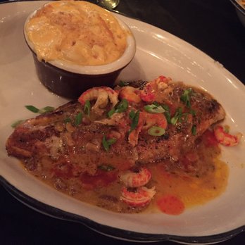 Moonshine Grill - Blackened catfish with macaroni and cheese. - Southern Near Me - Austin, Texas Moonshine Grill - Blackened catfish with macaroni and cheese. - Southern Near Me - Austin, Texas