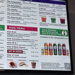 Vitality Bowls - Menu (8/25/26)