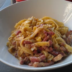 Le Trois A - Tagiatelli carbonara