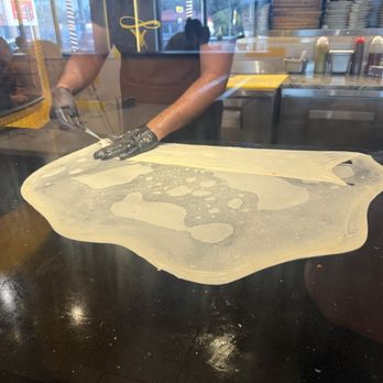 THE DOUGH SHOW - Tampa - The technique is fascinating - Middle Eastern Near Me - Tampa, Florida