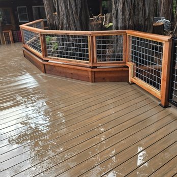 Crestline Construction - Deck project in Boulder Creek - Masonry/Concrete Near Me - Santa Cruz, California
