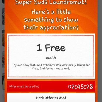 Super Suds Laundromat - They still have this on Yelp but no longer honor it. - Laundromat Near Me - Inglewood, California Super Suds Laundromat - They still have this on Yelp but no longer honor it. - Laundromat Near Me - Inglewood, California
