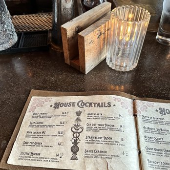 Armoury DE - Cocktail menu - Bars Near Me - Dallas, Texas