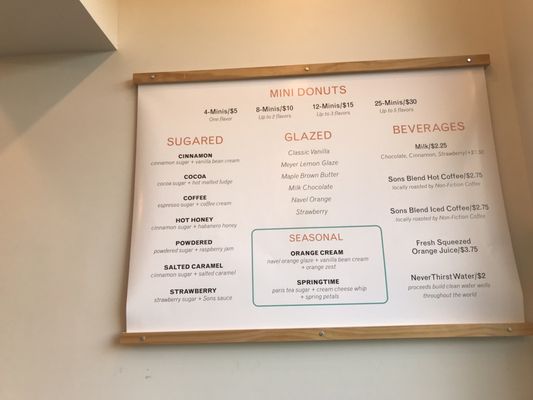 Menu photo 2 Sons Donuts Birmingham, AL