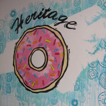 Heritage Donuts - some of the mural - Donuts Near Me - Wake Forest, North Carolina Heritage Donuts - some of the mural - Donuts Near Me - Wake Forest, North Carolina