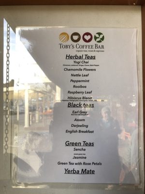 Menu photo 7 Toby's Coffee Bar Point Reyes Station, CA Menu photo 7 Toby's Coffee Bar Point Reyes Station, CA