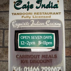 Cafe India - Cafe India, Huntly