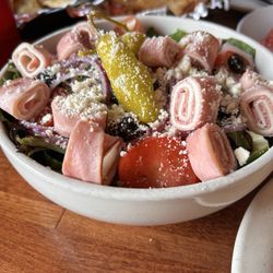 Antipasto large portion. Ask for it before entree!