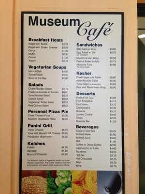 Menu photo 3 Museum Cafe Washington, DC, DC