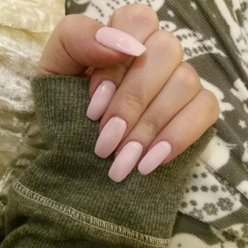 LMZ Nails & Spa - Sns Manicure with Coffin Shaped Tips - Massage Near Me - Bayside, New York