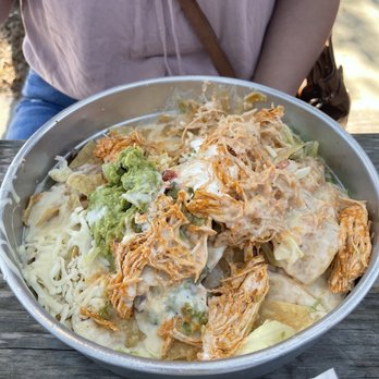 Bubba Garcia's - a bowl of food on a picnic table - Mexican Near Me - Saint Simons Island, Georgia Bubba Garcia's - a bowl of food on a picnic table - Mexican Near Me - Saint Simons Island, Georgia