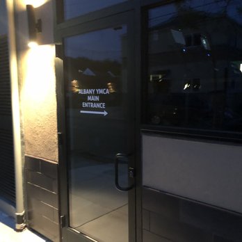 Albany Branch YMCA - Sunday, February 24, 2019: emergency exit at front. - Gyms Near Me - Albany, California