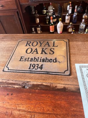 Photo of Royal Oaks Bar & Grill - Youngstown, OH, US. There's so much history in this place.