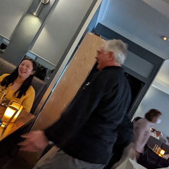 Chapeau - Chef owner greeting dining guests. - French Near Me - San Francisco, California Chapeau - Chef owner greeting dining guests. - French Near Me - San Francisco, California