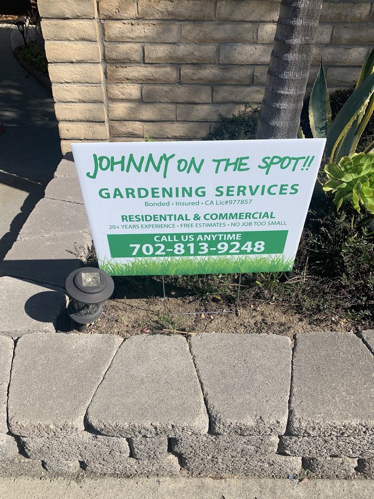 Johnny On The Spot Gardening Service - tree service in San Diego, CA