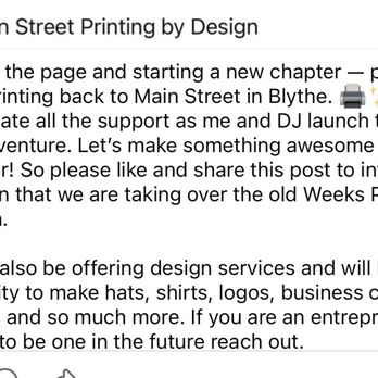 Main Street Printing by Design - Office Equipment Near Me - Blythe, California Main Street Printing by Design - Office Equipment Near Me - Blythe, California