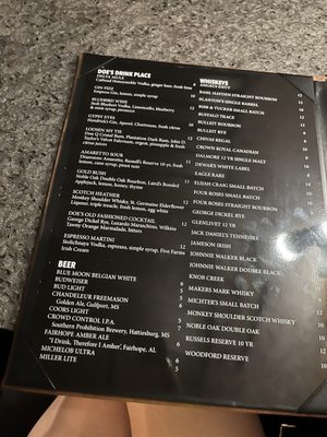 Menu photo 5 Doe's Eat Place Biloxi, MS Menu photo 5 Doe's Eat Place Biloxi, MS