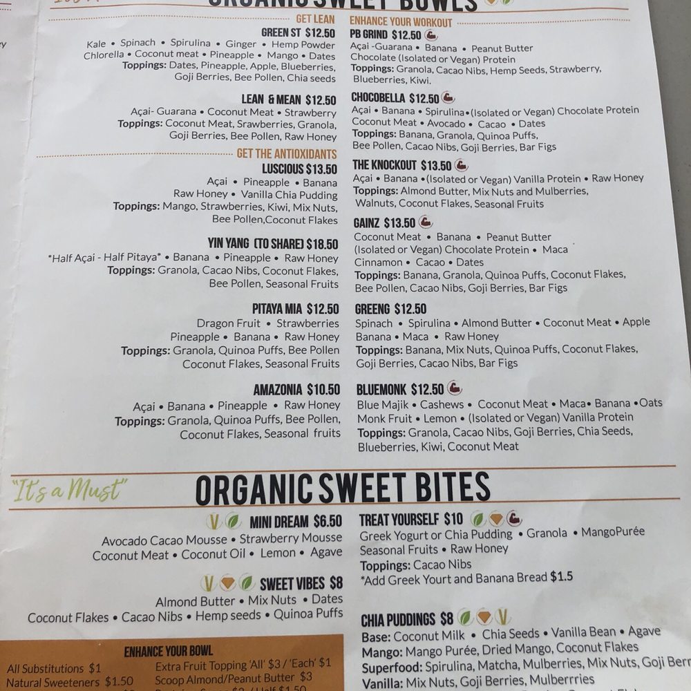 Green G - Menu - Juice Bars & Smoothies Near Me - Miami, Florida Green G - Menu - Juice Bars & Smoothies Near Me - Miami, Florida