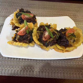 TFK - Trelawny Fusion Kitchen - Oxtail tostones - Caribbean Near Me - Stockbridge, Georgia