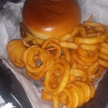 Local 3 Grill & Tap - Barnyard burger and curly fries - American Near Me - Watervliet, Michigan