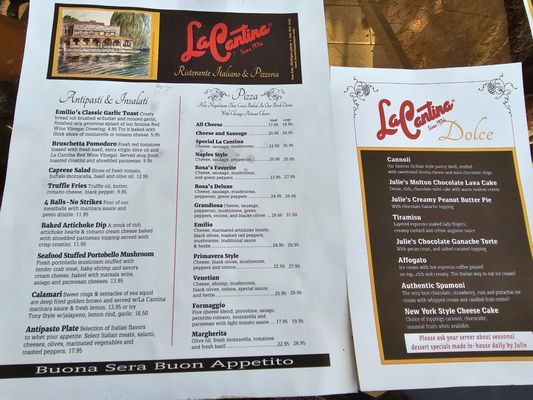 Menu photo 2 La Cantina Paw Paw, MI