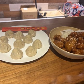 Shanghai's Best - Chicken Soup Dumplings and Orange chicken w/ rice - Shanghainese Near Me - Portland, Oregon Shanghai's Best - Chicken Soup Dumplings and Orange chicken w/ rice - Shanghainese Near Me - Portland, Oregon
