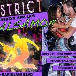 Salsamor - Salsamor, Thursday nights at District Nightclub.