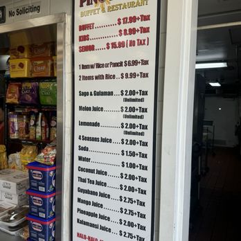 Pinoy1968 - Menu - Buffets Near Me - Henderson, Nevada