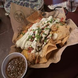 Seafood Bamboula's Nachos