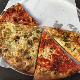 Pepperoni, Jalapeño, Mushroom, Margherita, and Vodka Sauce Pepperoni, Jalapeño, Mushroom, Margherita, and Vodka Sauce