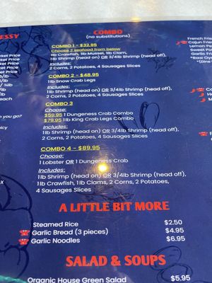 Menu photo 3 Bag O Crab Kent, WA