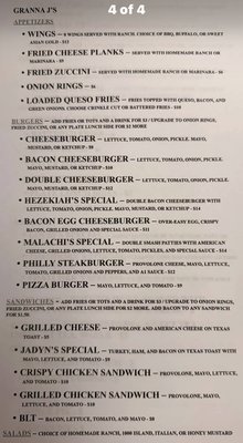 Menu photo 2 Granna Js Weiner, AR Menu photo 2 Granna Js Weiner, AR