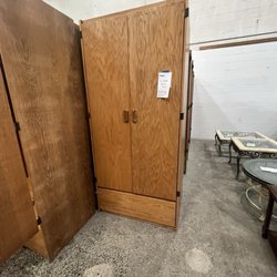 Habitat for Humanity ReStore - 6' wooden armoire $45
