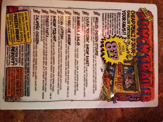 Menu photo 7 Razzoo's Cajun Cafe Lewisville, TX