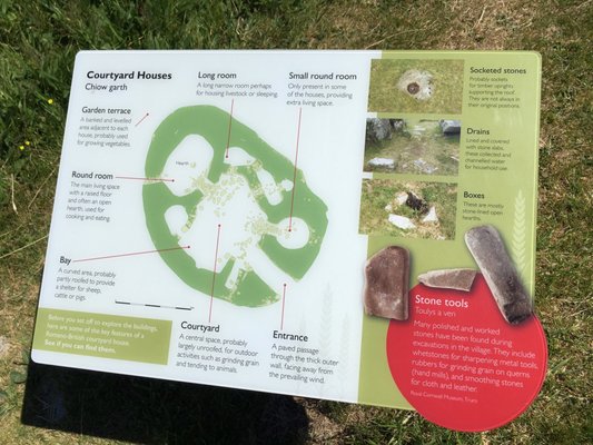 Chysauster Ancient Village by null