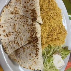 El Burrito Loco - Grande Quesadilla with shrimp