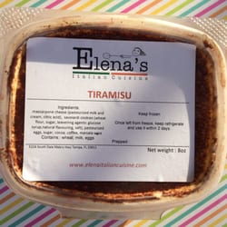 Elena's Italian Cuisine - Tiramisu mmmm!!!
