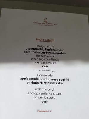 Menu photo 3 Seerestaurant im Weissen Rössl St. Wolfgang, 4